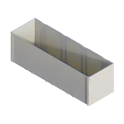 Render of MODULITH 115 Gridfinity Decor Drawer - 4W-2H